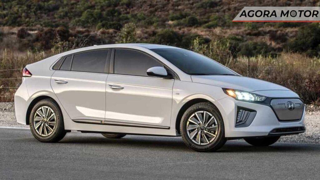 Lateral do Ioniq.