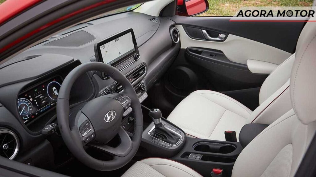 Painel do Hyundai Kona.