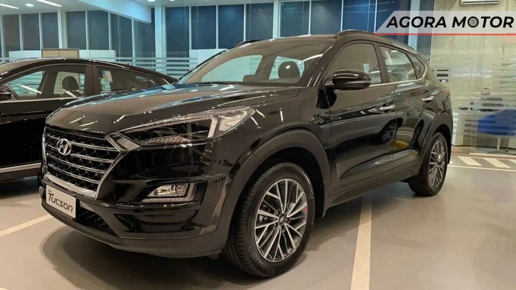 Frente da Tucson.