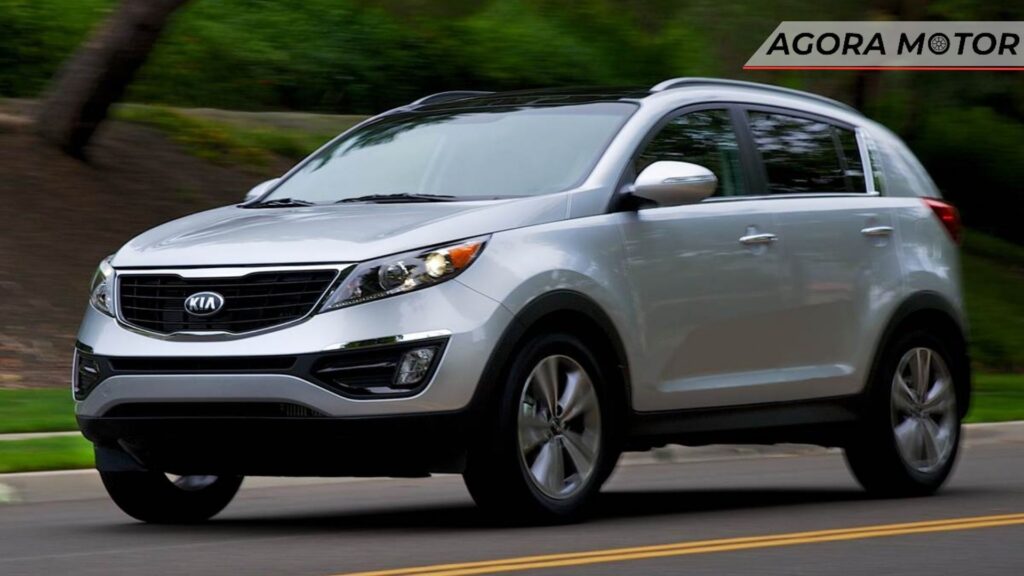 Foto de um Kia Sportage 2015.