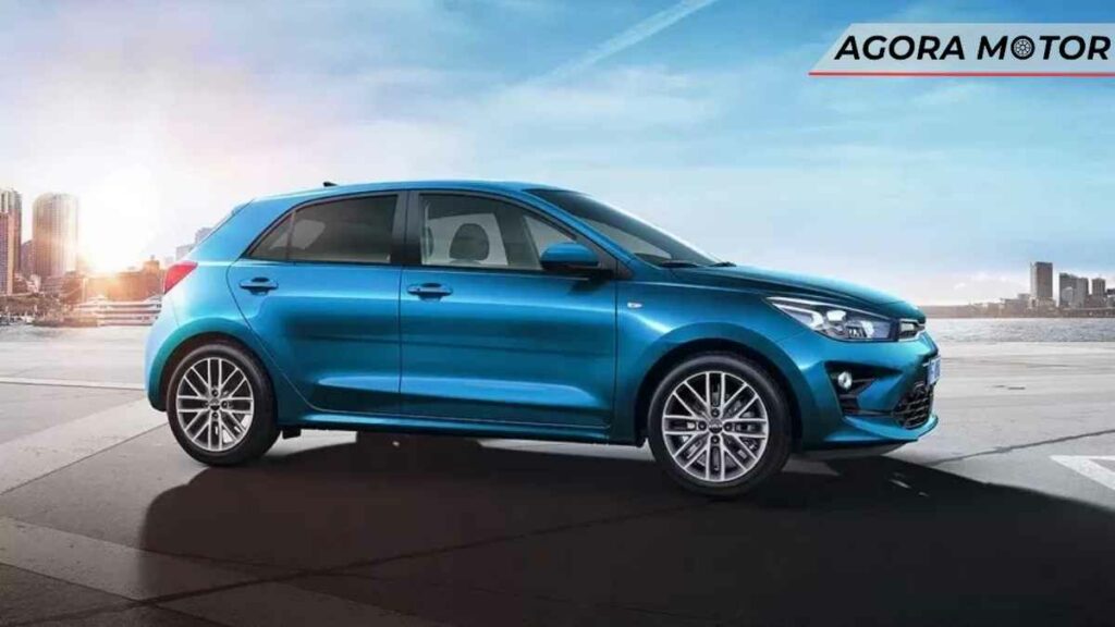 Novo Kia Rio versão hatch também é flagrado. Fonte/Reprodução: Kia