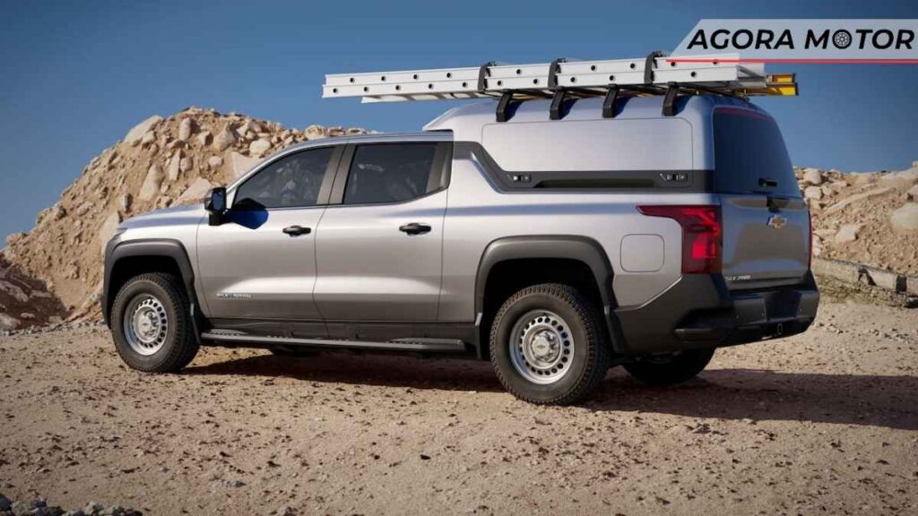 Versão mais simples da Silverado se parece com uma Montana com anabolizante? Fonte/Reprodução: Chevrolet