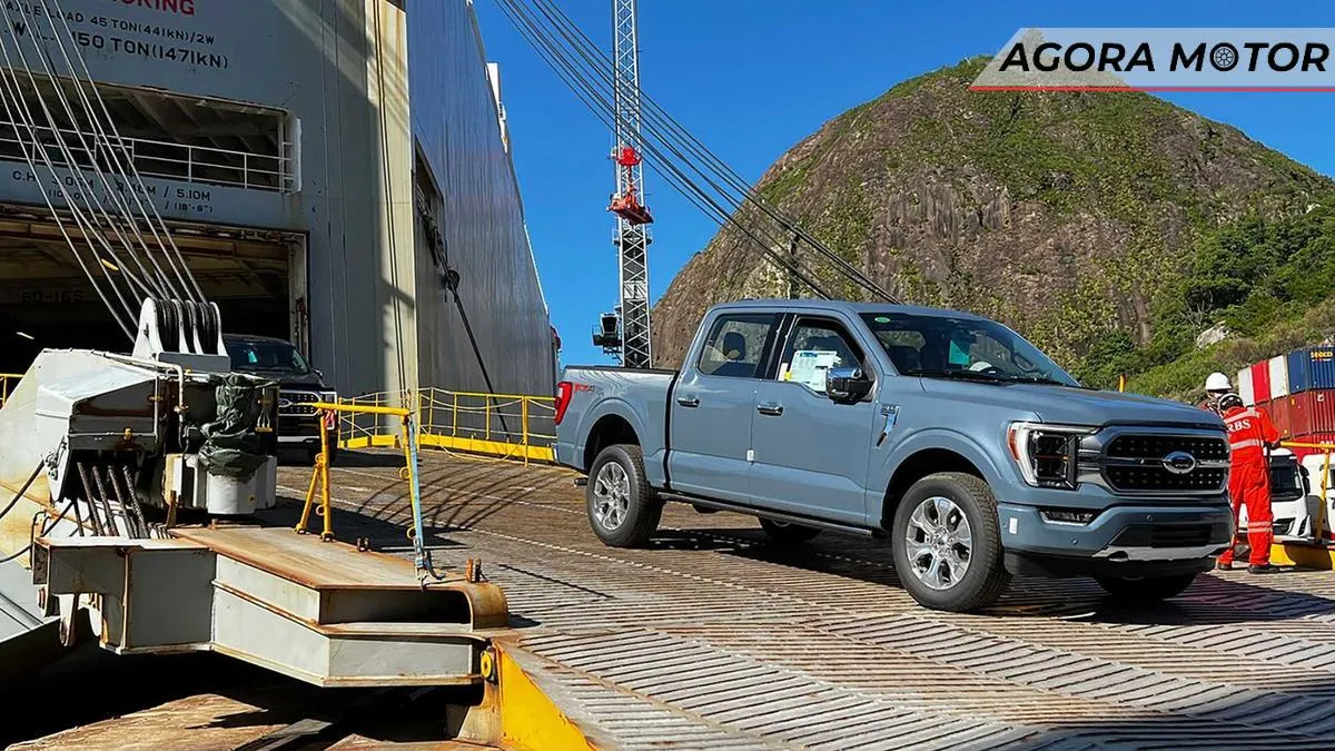 As Primeiras unidades da Ford F-150 2023 desembarcam no Brasil As Primeiras unidades da Ford F-150 2023 desembarcam no Brasil