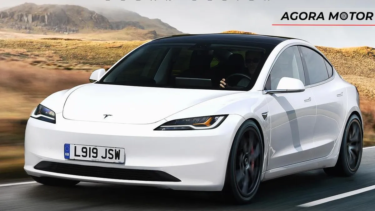 Assim deve ficar o Tesla Model 3 com Facelift: veja projeção virtual Assim deve ficar o Tesla Model 3 com Facelift: veja projeção virtual