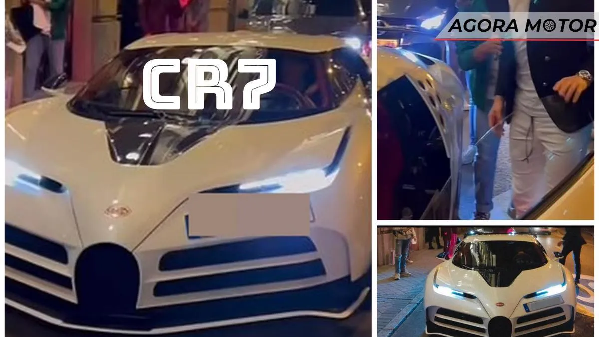 Apenas 10 Bugatti Centodieci foram fabricados: o 7º foi visto com grande astro dos gramados