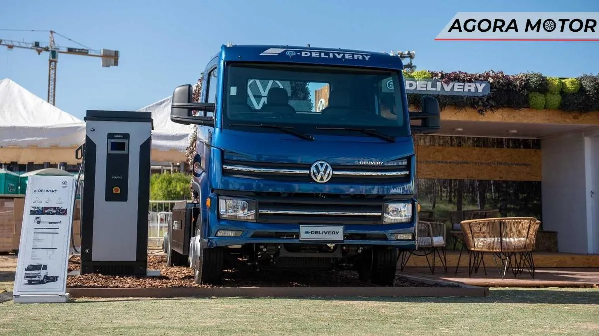 Caminhão elétrico nacional da VW chama a atenção em feira na Argentina