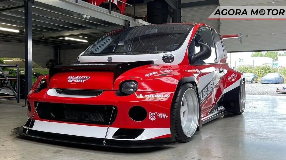 O carro mais feio do mundo ganha kit aerodinâmico, motor V8 de mais de 1.200cv, mas continua esquisito