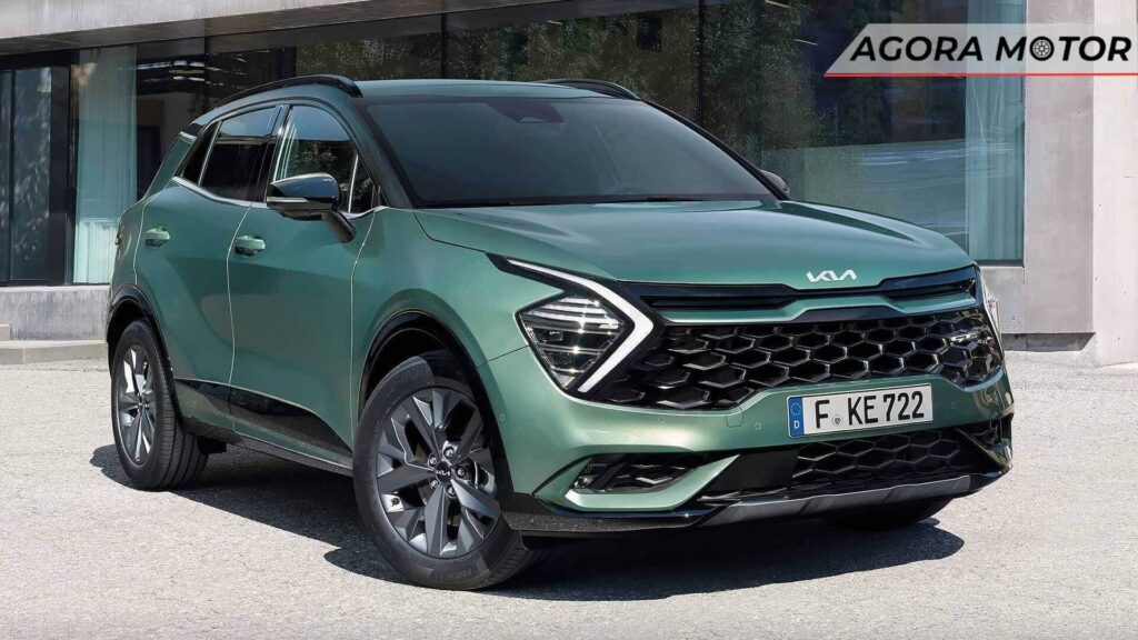 Foto de um dos carros PcD Kia Sportage 2023, um Sportage