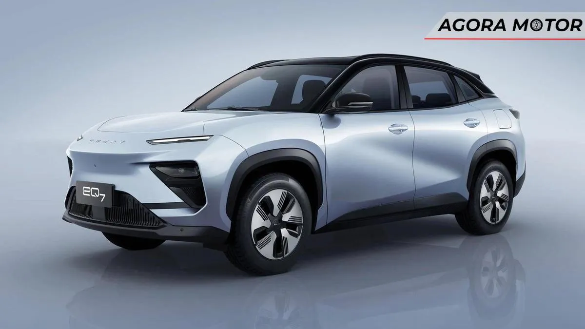 Chery eQ7 é crossover elétrico de tamanho médio: primeira foto oficial do modelo