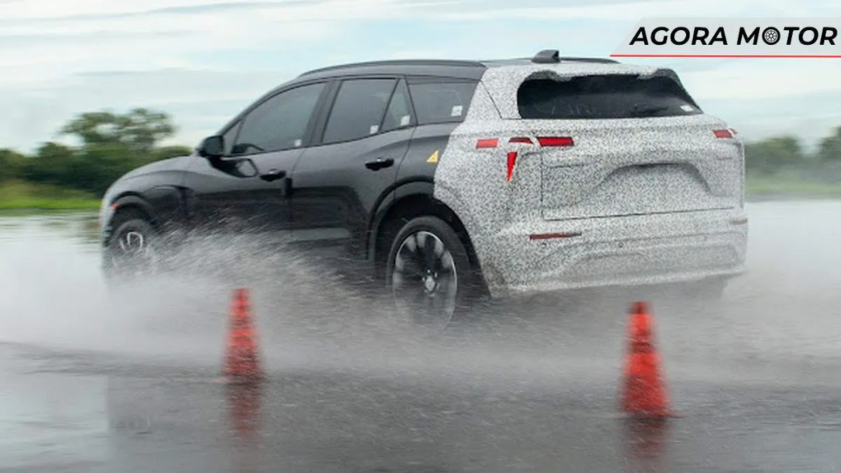 Chevrolet Blazer EV 2024 é flagrada em testes no campo da GM em SP Chevrolet Blazer EV 2024 é flagrada em testes no campo da GM em SP