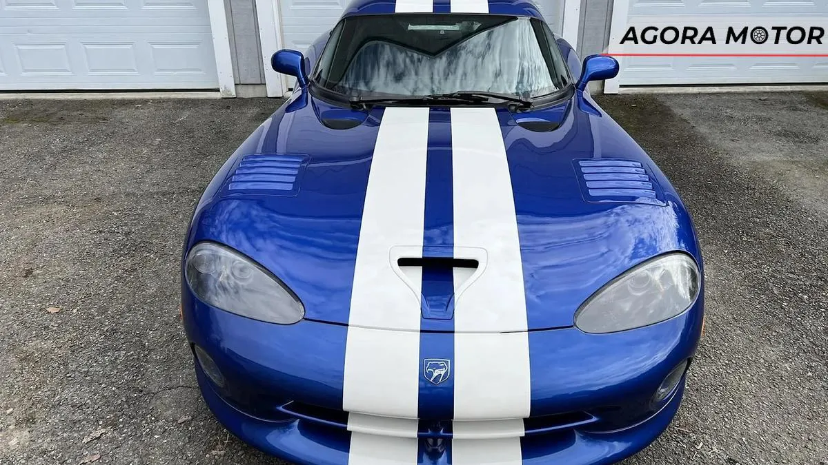 Dodge Viper GTS com 819 milhas irá a leilão e deve ultrapassar US$ 150 mil