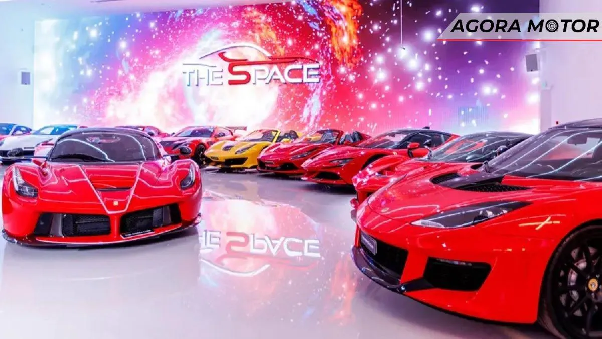 Esta coleção de supercarros fica em Dubai e é avaliada em mais de US $ 100 milhões