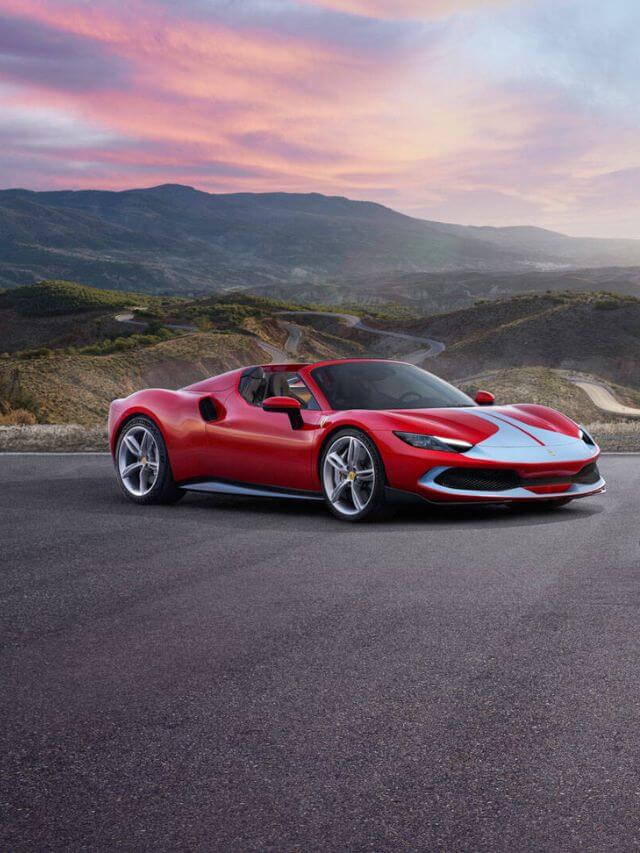 Foto de uma Ferrari 296