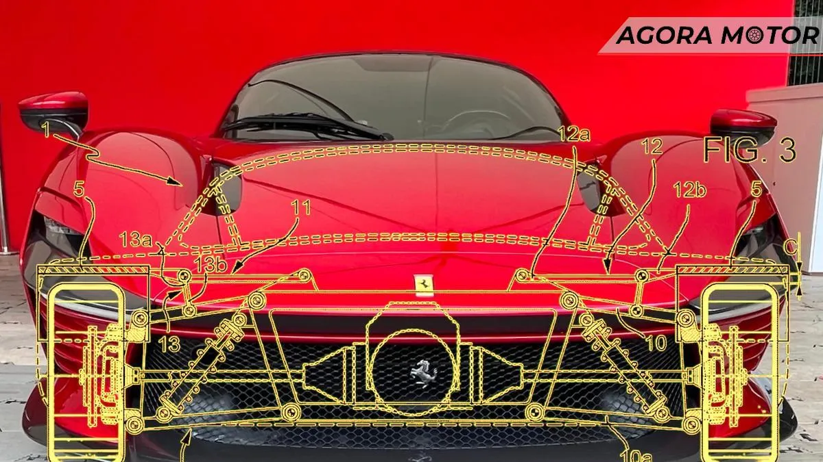 Ferrari quer anexar pára-lamas à suspensão: entenda a solução em estudo Ferrari quer anexar pára-lamas à suspensão: entenda a solução em estudo
