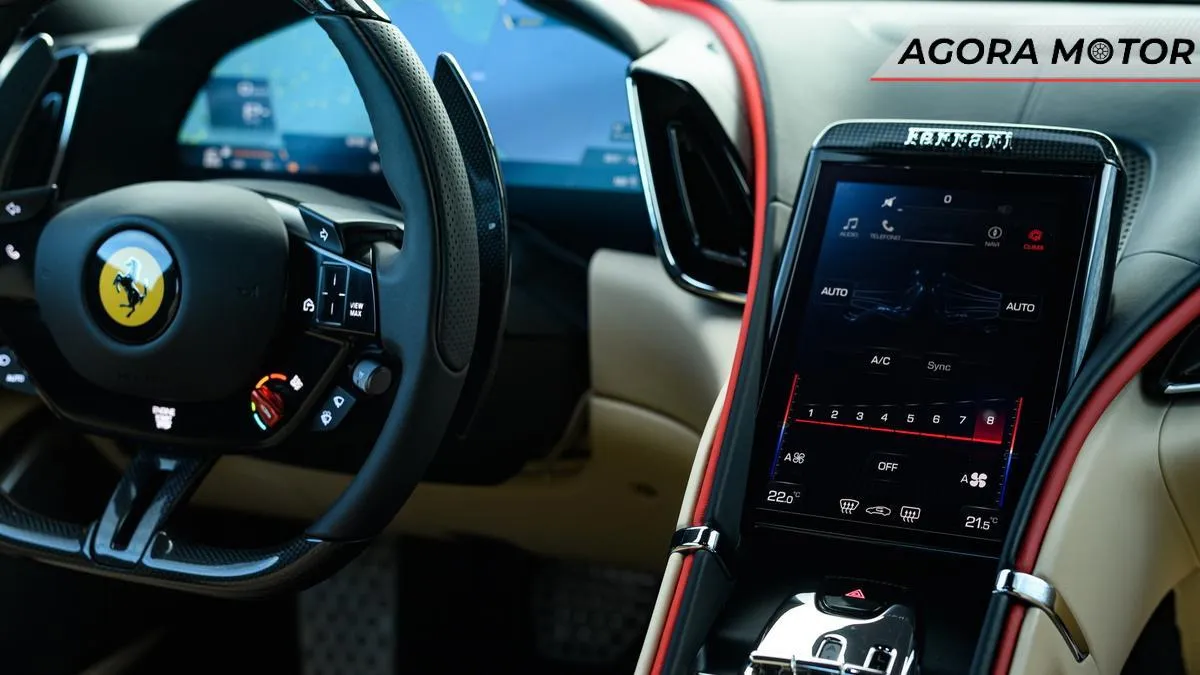 Ferraris de próxima geração contarão com telas OLED da Samsung Ferraris de próxima geração contarão com telas OLED da Samsung