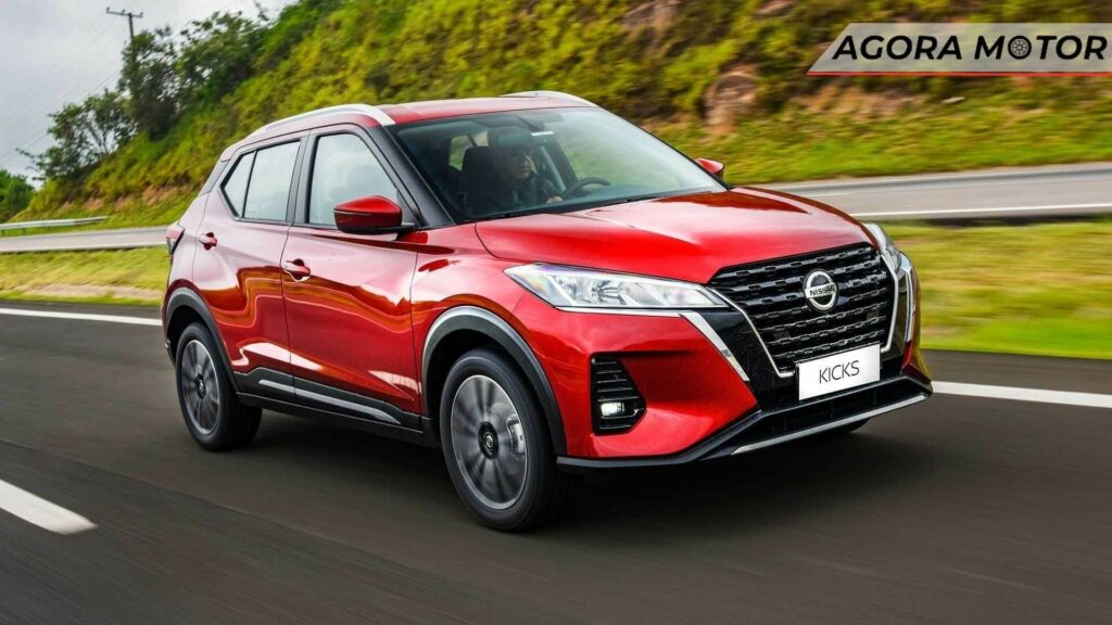 Foto de um Nissan Kicks 2023, Carros PcD Nissan 2023