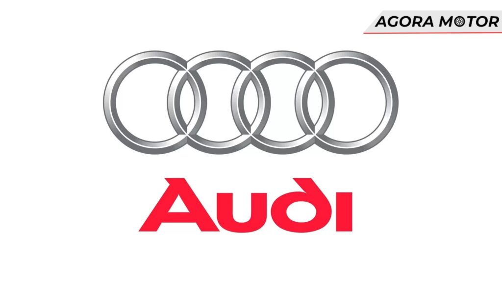Foto da logo da Audi, lançamentos da Audi 2023