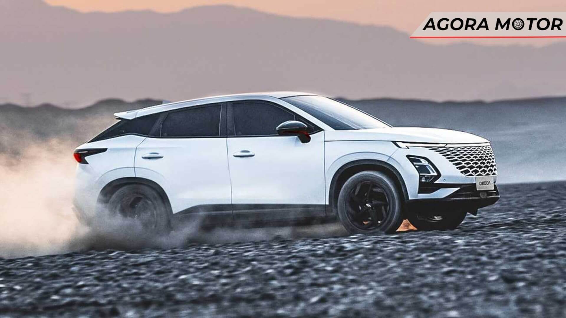 Foto lateral de um Omoda 5Lançamentos da Caoa Chery 2023