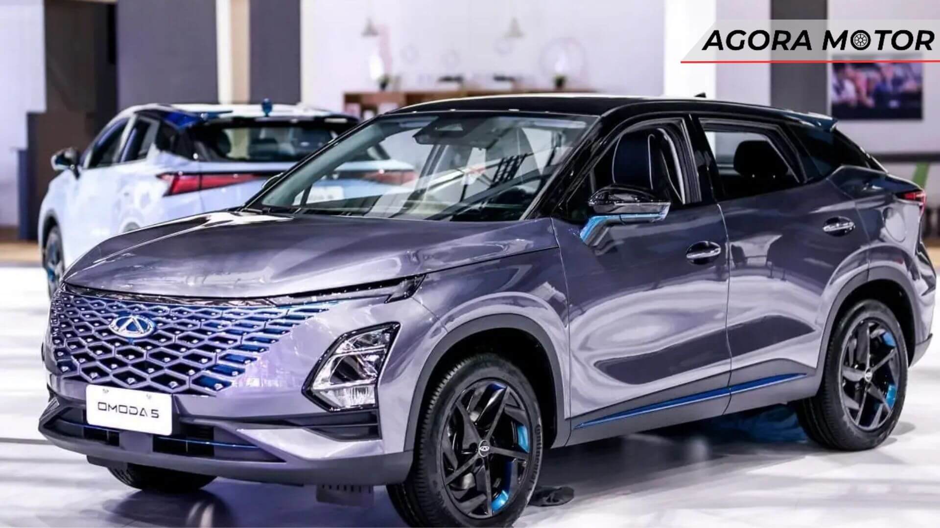 Foto frontal de um Omoda 5