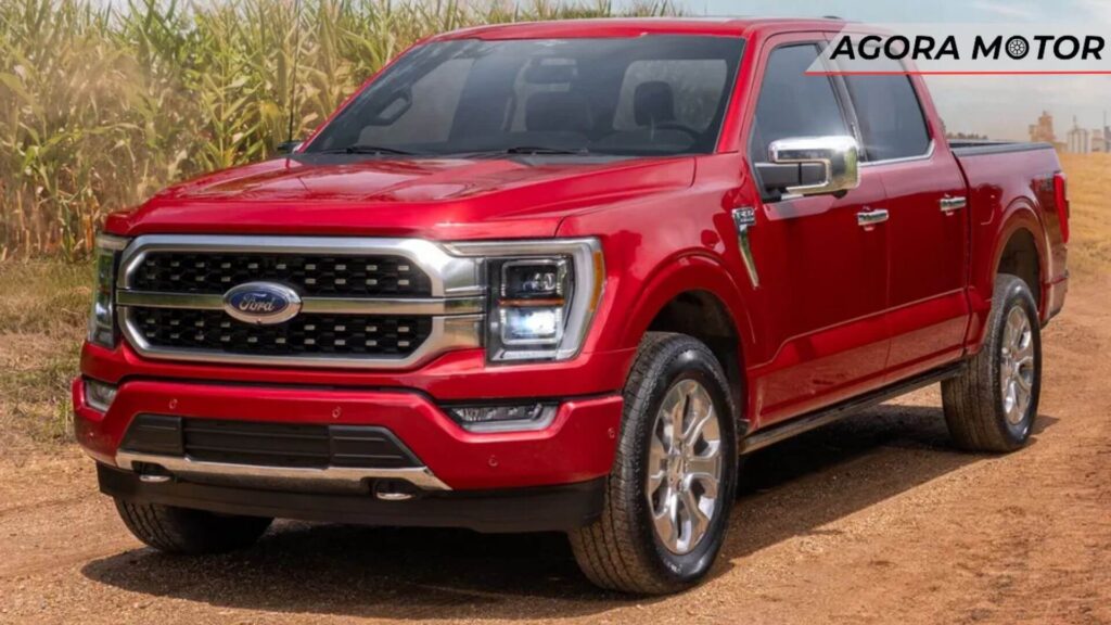 Foto de uma Ford F-150 2023