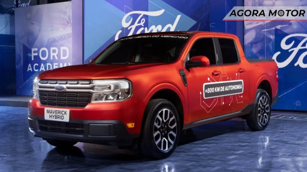 Foto de uma Maverick 2023, lançamentos da Ford 2023