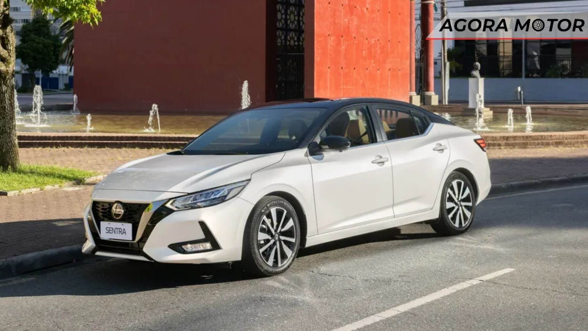 Foto de um nissan Sentra, lançamentos da Nissan 2023