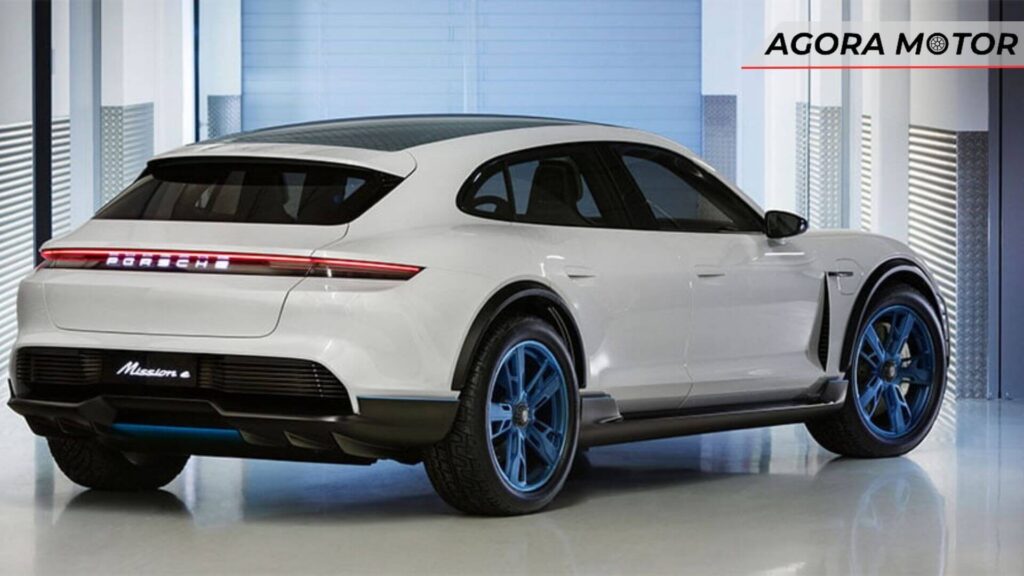 Foto de um novo SUV da Porsche