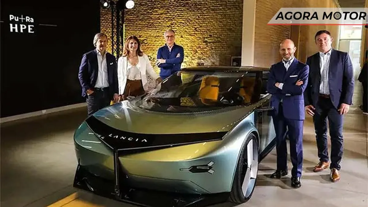 Lancia Pu+Ra HPE Concept é inspirado no mundo mobiliário