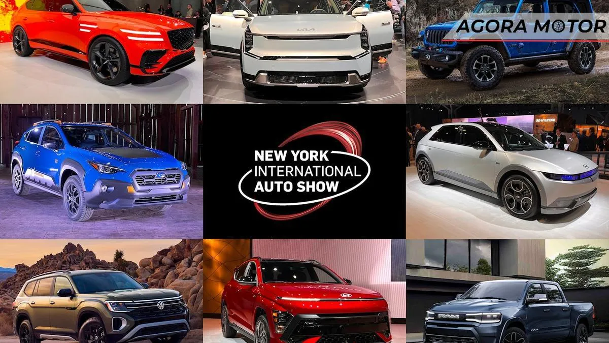 Essas são as maiores revelações do Salão do Automóvel de Nova York de 2023