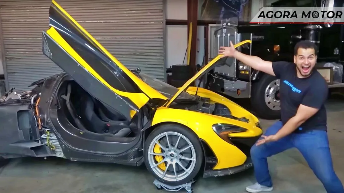 McLaren P1 destruída em furação será recuperada por Youtuber para o Sema Show