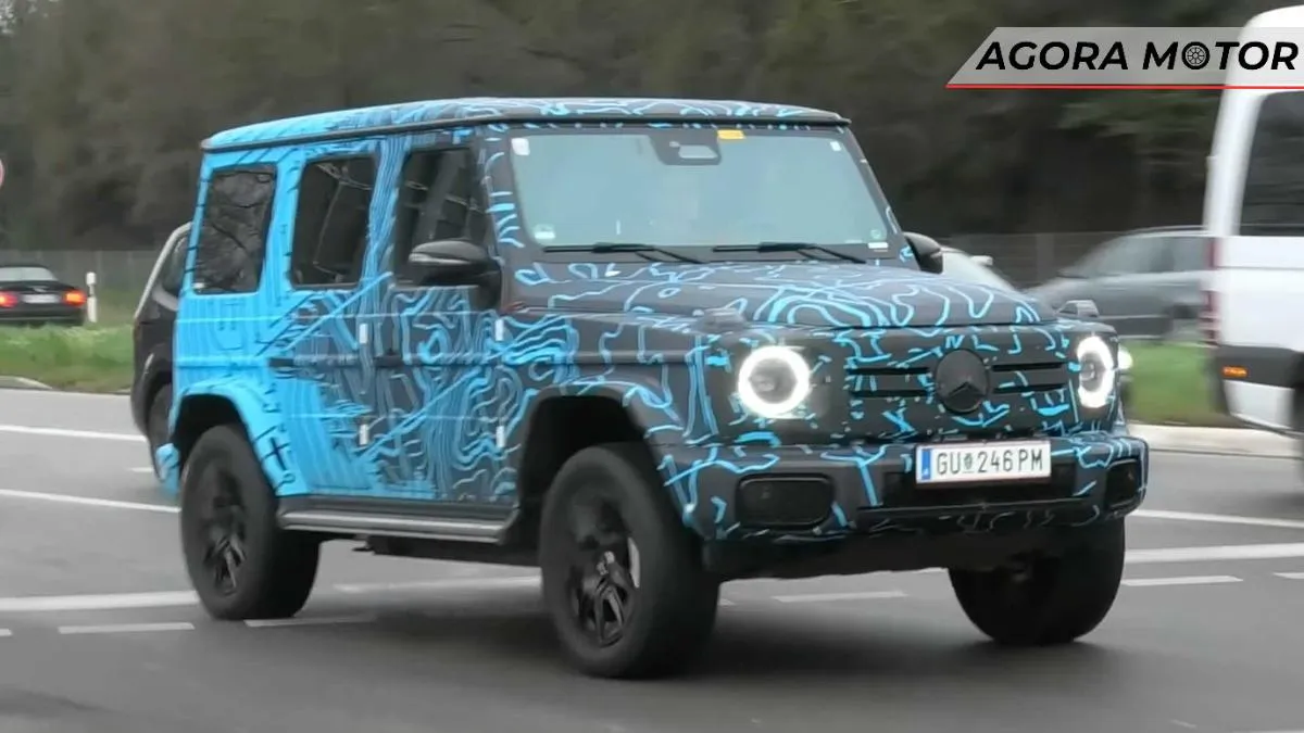 Mercedes-Benz EQG é flagrada em teste por estradas alemãs Mercedes-Benz EQG é flagrada em teste por estradas alemãs
