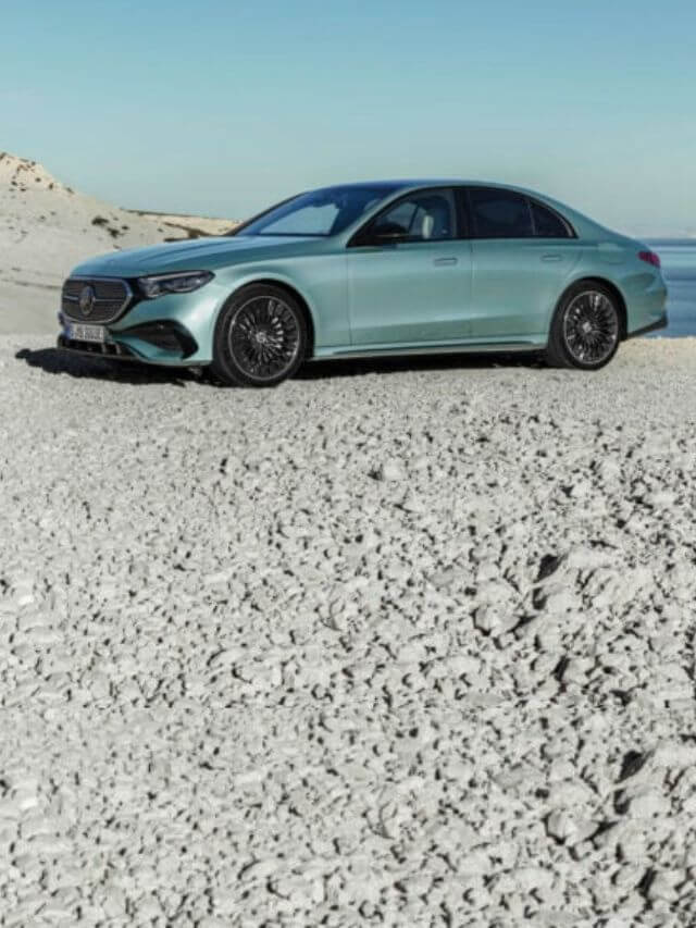 Foto de uma Mercedes Classe E