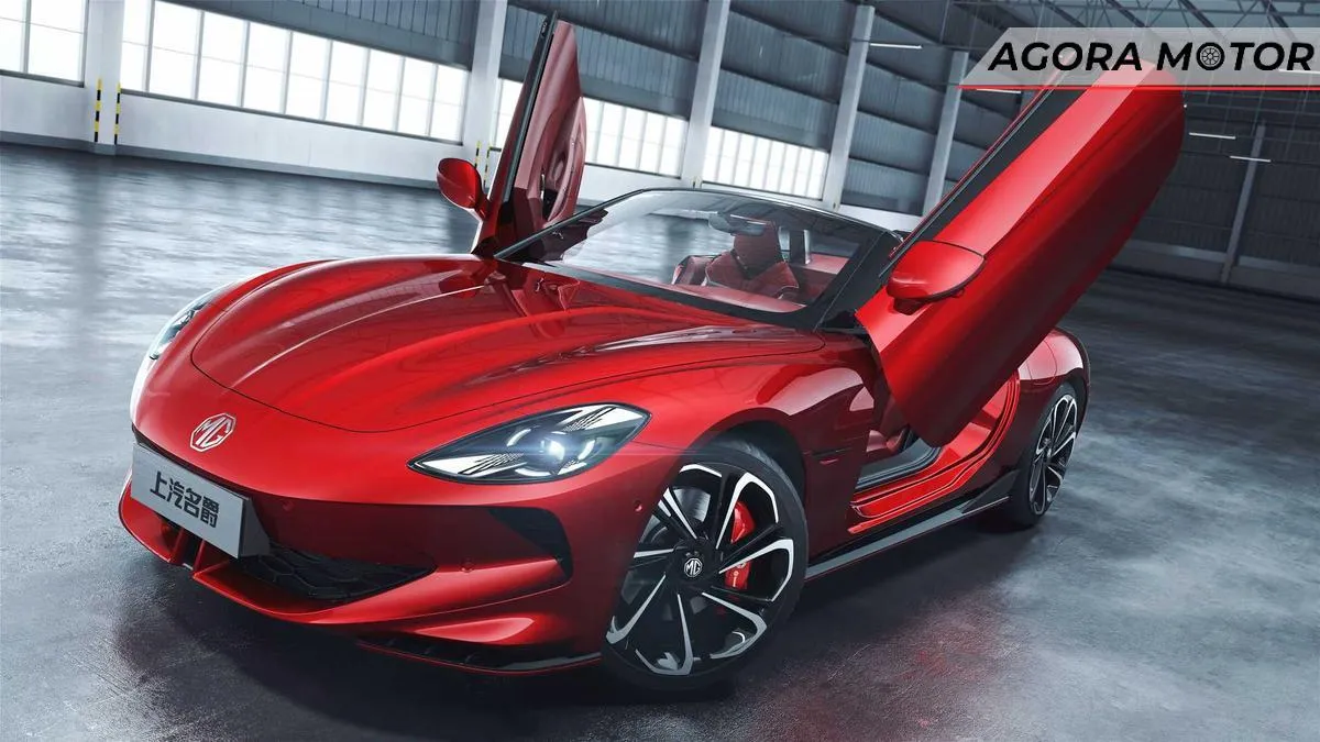 MG Cyberster EV conversível é exibido no Salão de Shanghai 2023: veja! MG Cyberster EV conversível é exibido no Salão de Shanghai 2023: veja!