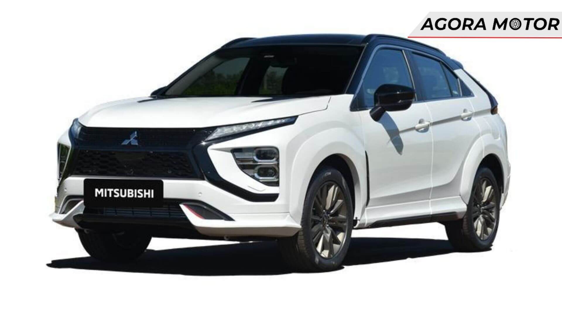 Mitsubishi Eclipse Cross Sport 2024 na cor branca com detalhes em preto