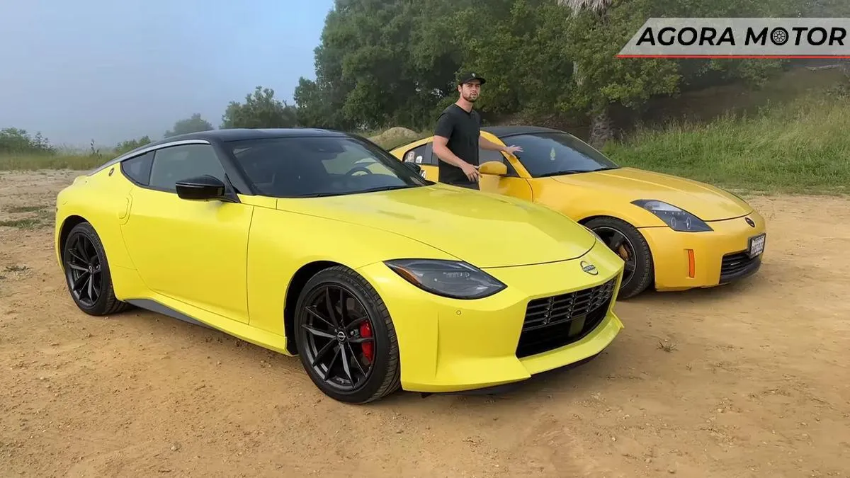 Nissan Z 2023 vs Nissan 350Z 2003 : veja a evolução em 20 anos
