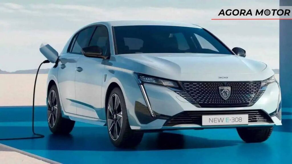Foto de um Peugeot 2023 e-308