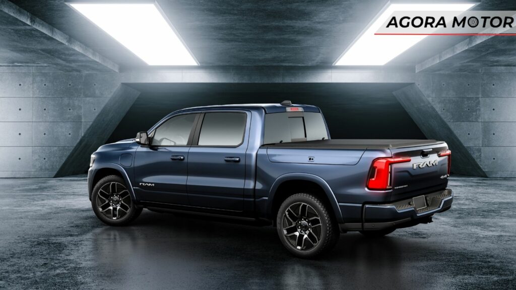 Traseirad a RAM 1500 REV 2025 azul
