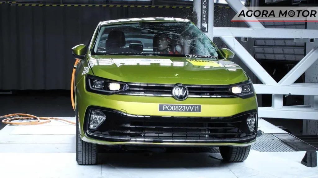 Saiba quantas estrelas o Volkswagen Virtus alcançou nas provas do Global NCAP