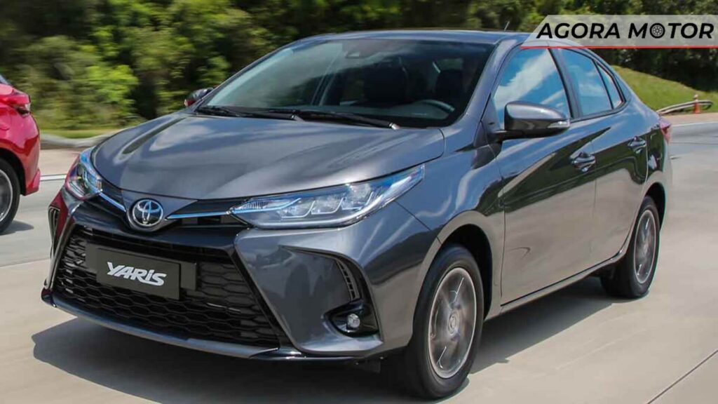 Foto de um Yaris 2024