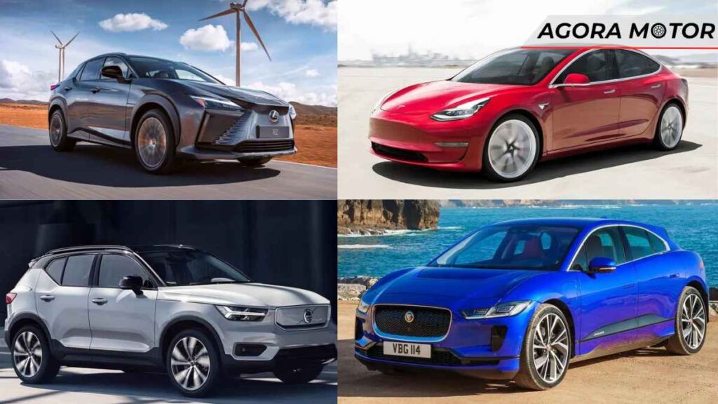 10 carros elétricos baratos que podem superar um Mustang
