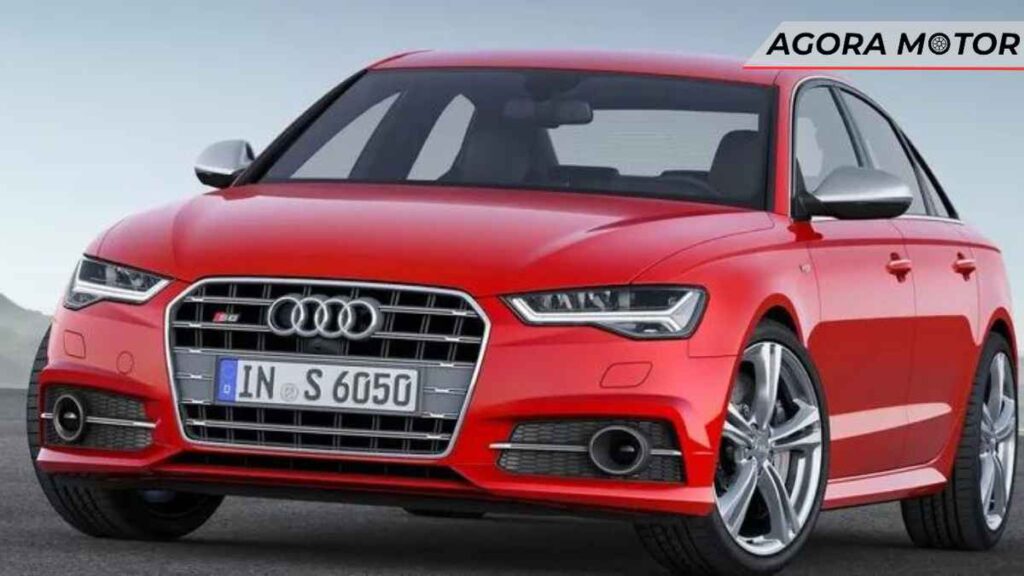 Audi S6 vermelho