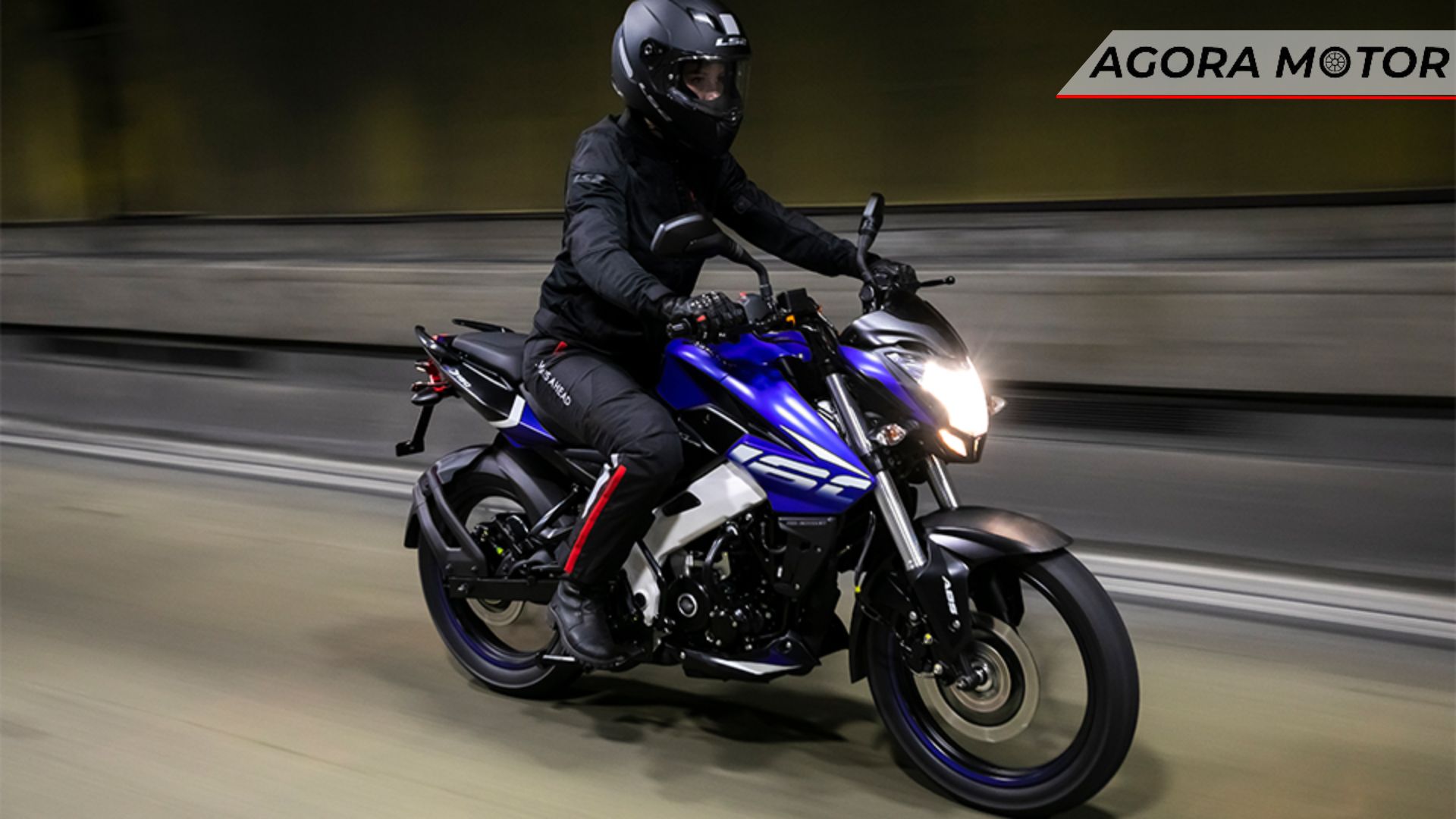 Dominar 160 na estrada.