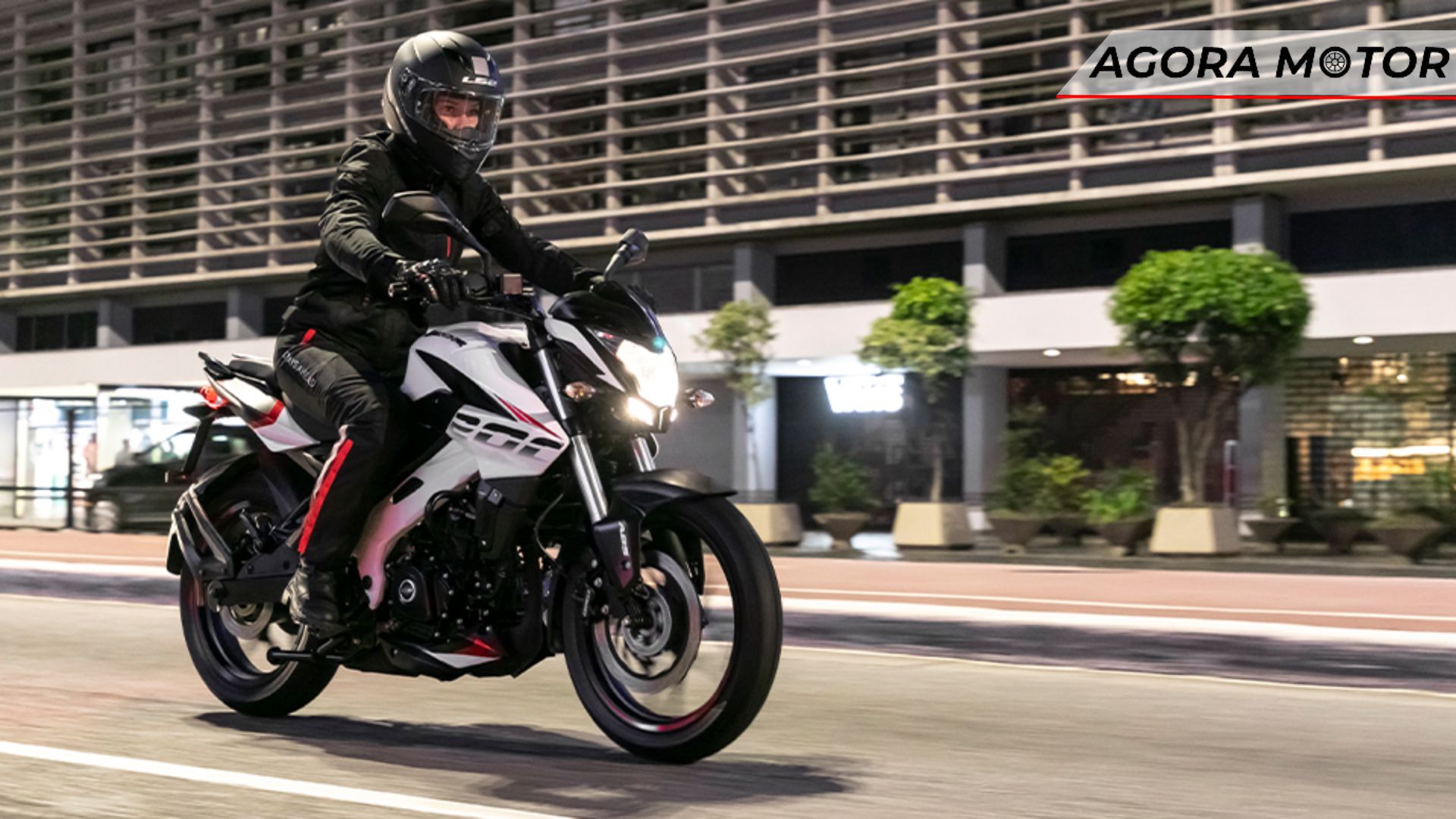 Dominar 200 na estrada.