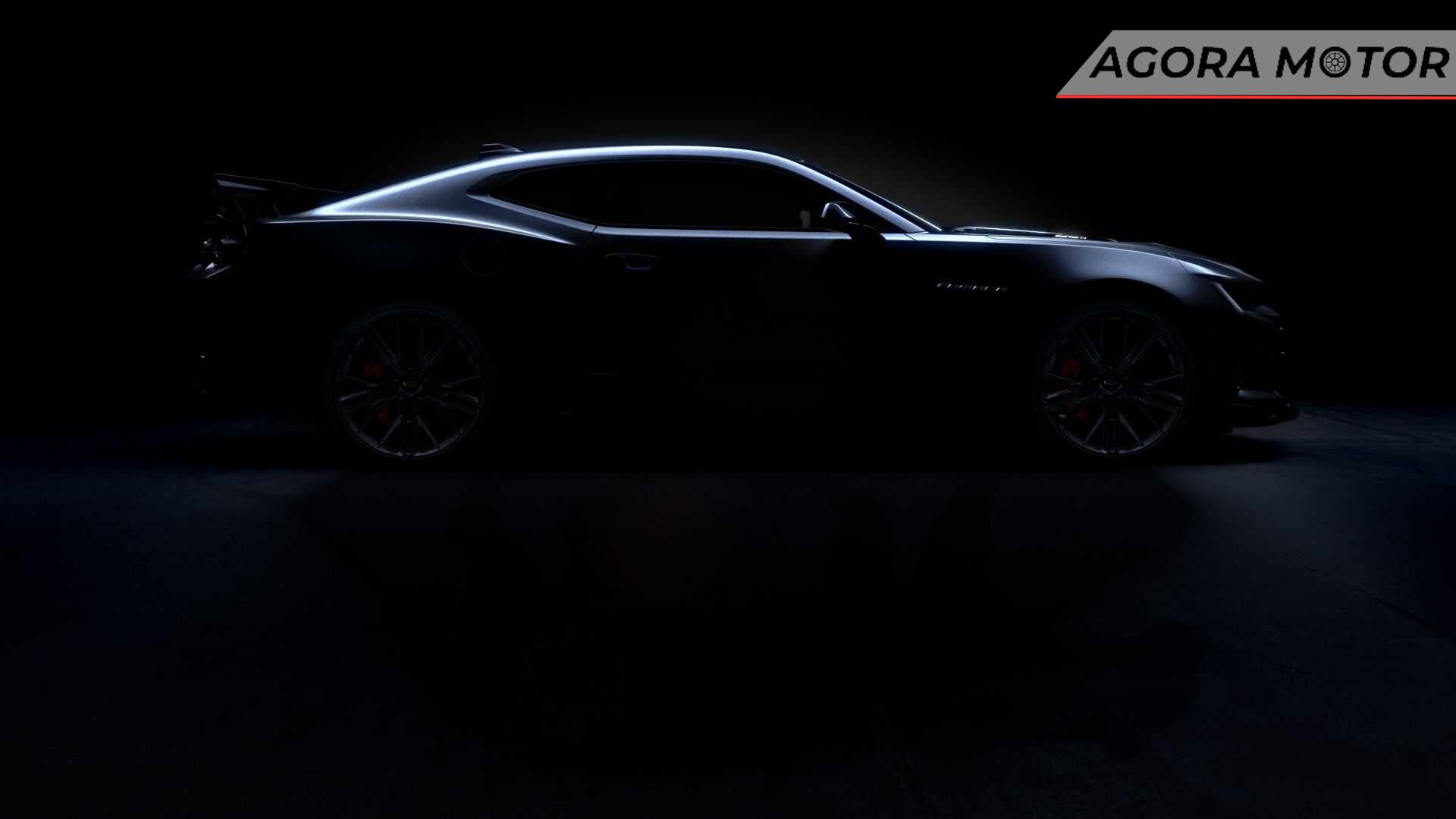 Silhueta do Camaro Collectors Edition.