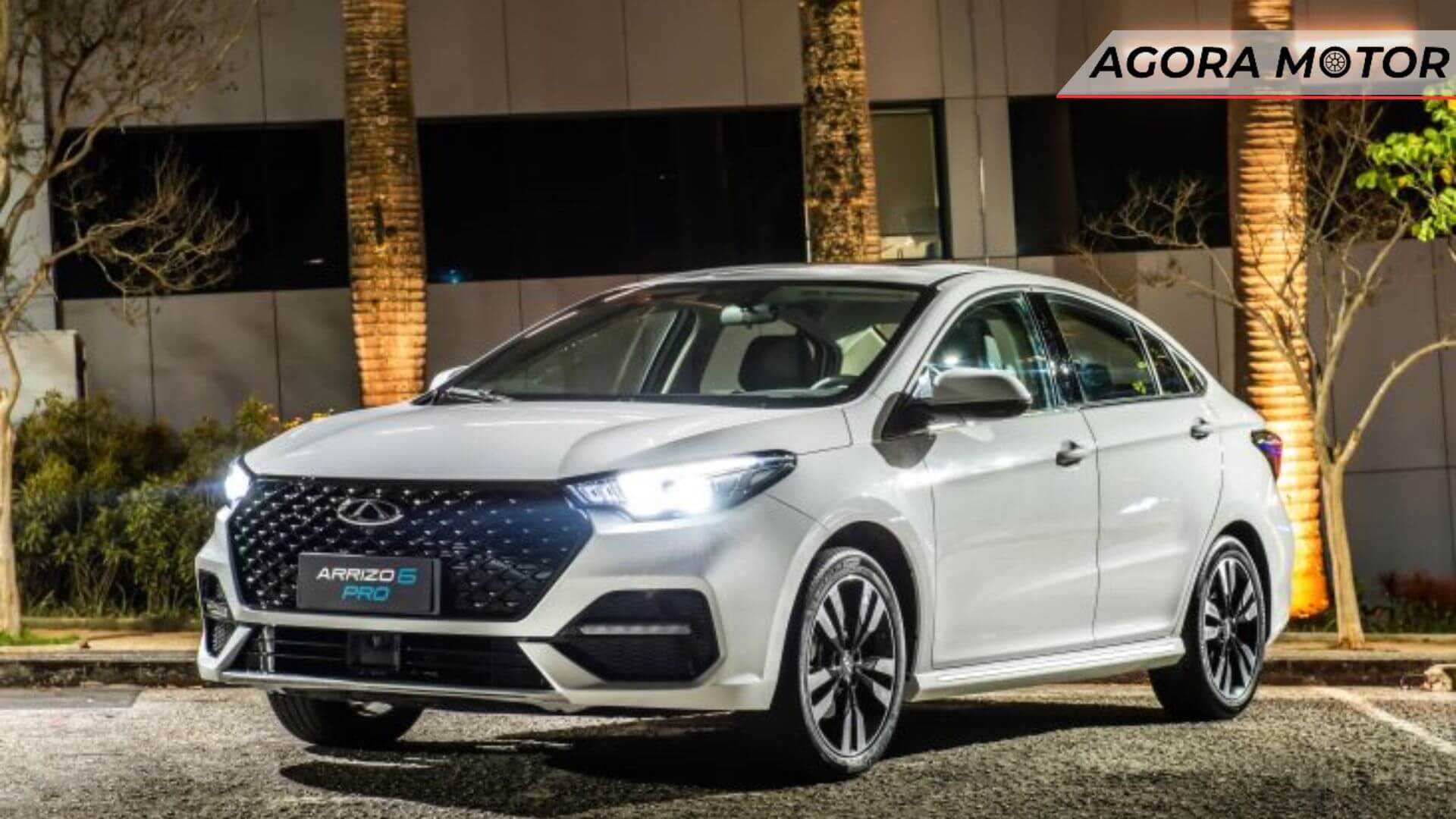 foto de um arrizo 2024 branco