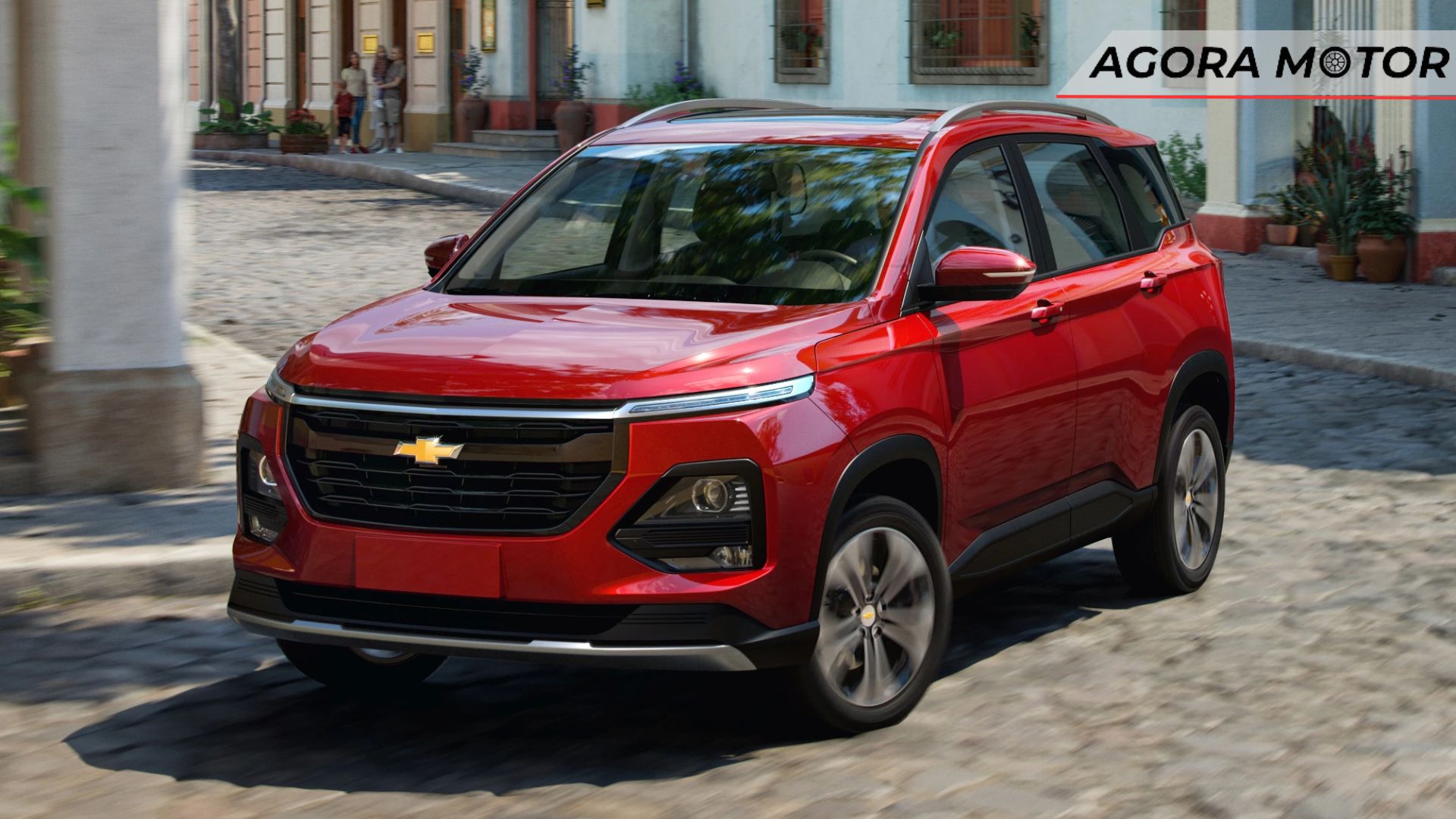 Captiva vendida no México.