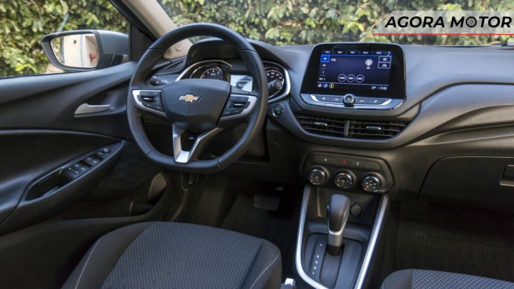 Painel do Chevrolet Onix.