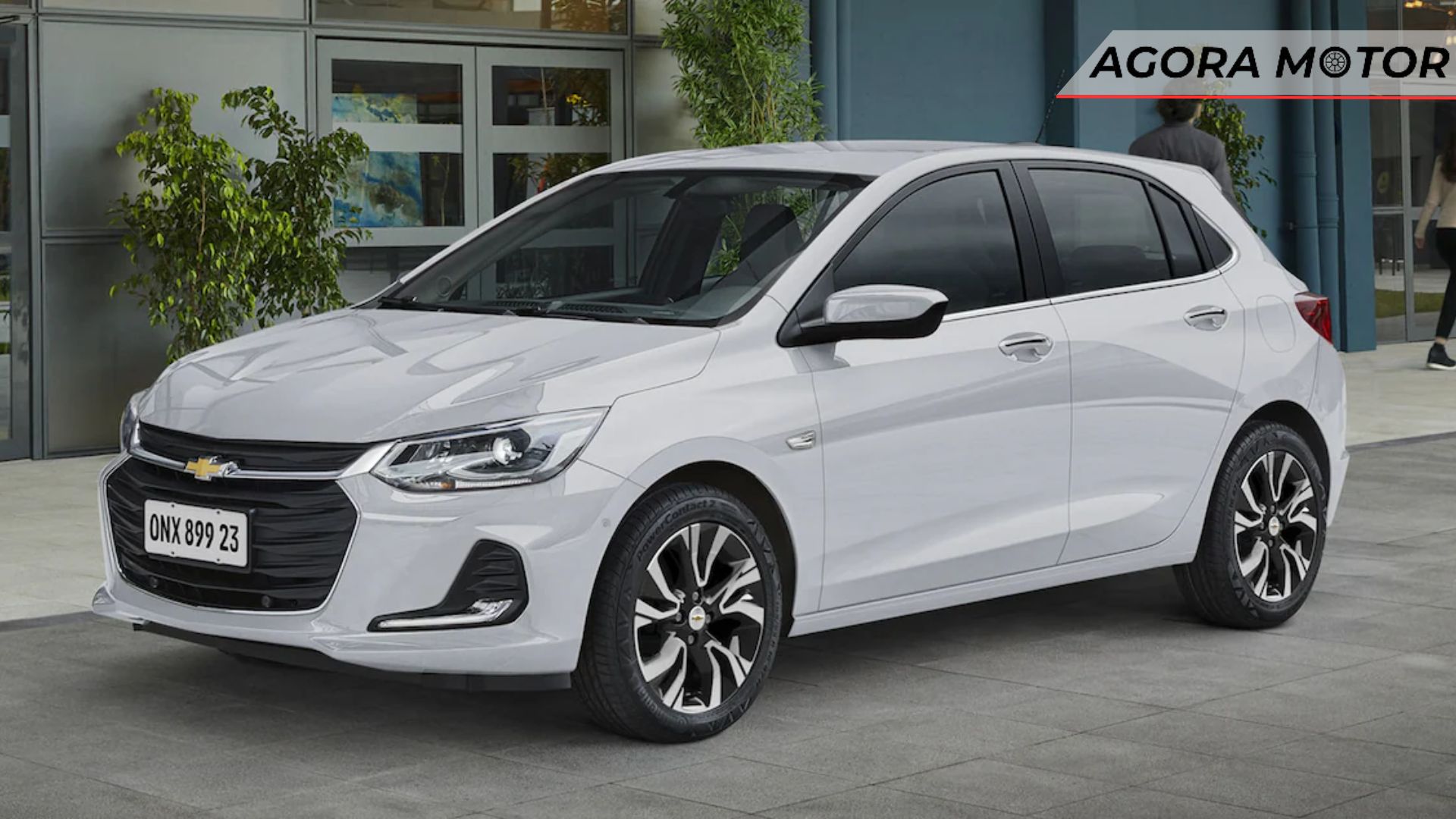 Onix 2024 branco.