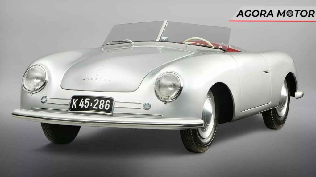 Porsche 356 cinza