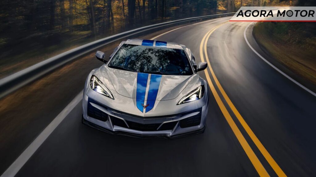 Frente do Corvette 2024.